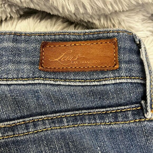 Levis Jeans Womens 31 (34x29.5) Demi Curve Skinny Medium Wash Stretch Denim - Picture 8 of 11